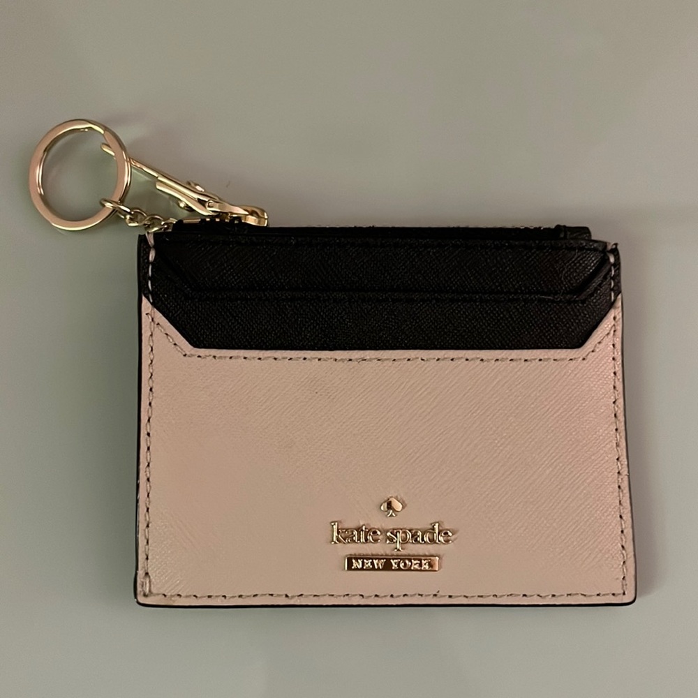 Kate Spade keychain and card holder